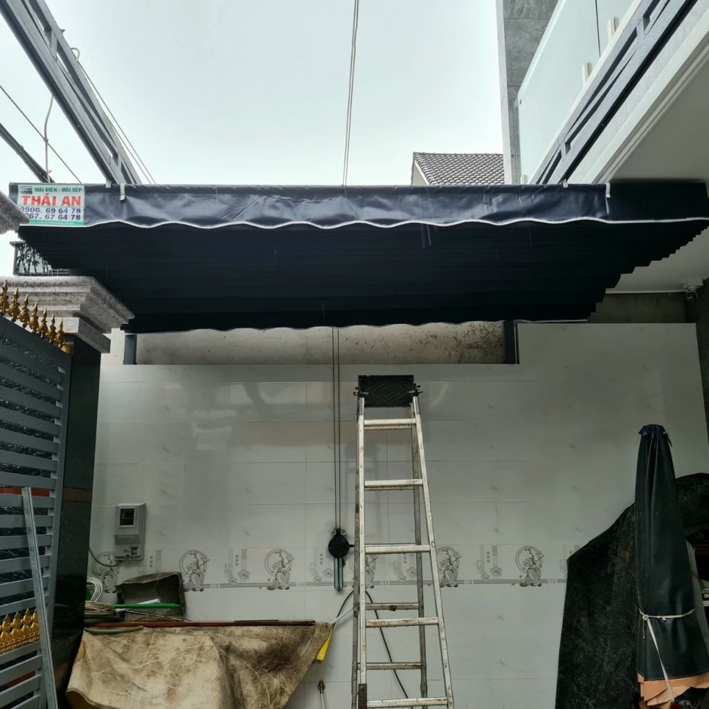 thi công mái che tại xuyên mộc