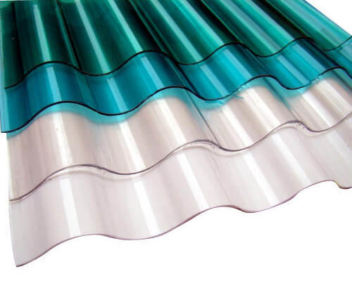 Các loại mái nhựa poly mà đơn vị đã thi công cho quý khách hàng